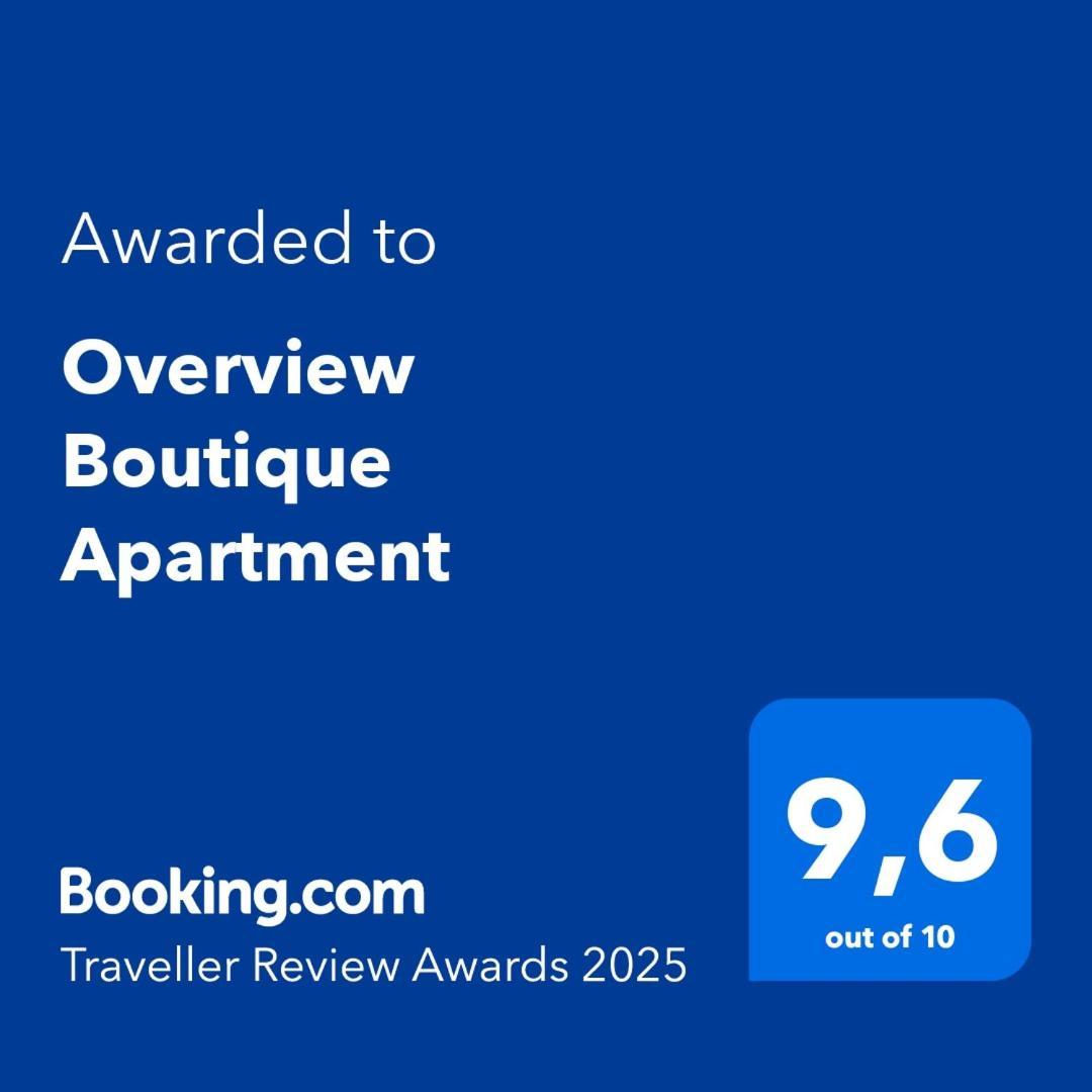 Overview Boutique Apartment Athén Kültér fotó